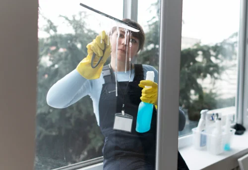 Nettoyage de vitres intérieures et extérieures à Blesle